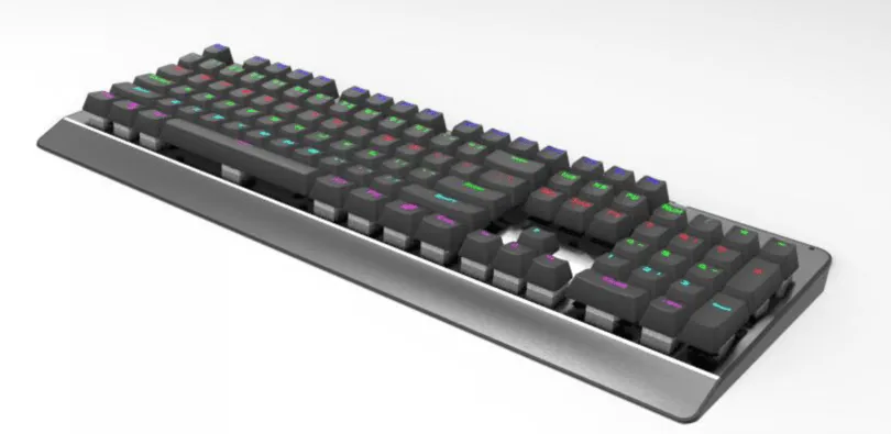 104 Key High-Quality Floating Mechanical Keyboard