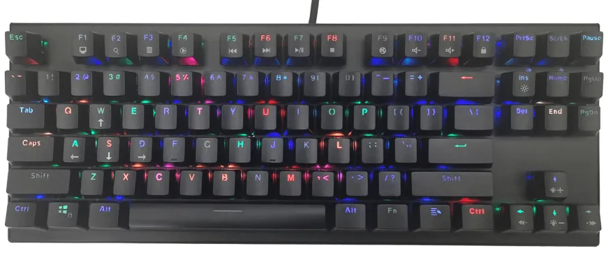 104 Key High-Quality Floating Mechanical Keyboard