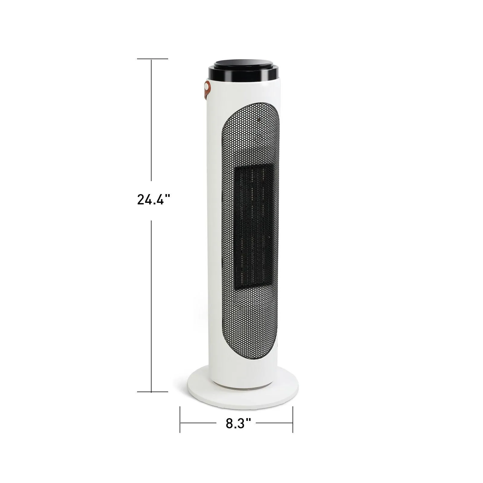 1500W Space Heaters PTC Oscillating Ceramic Heaters and Remote,24h Timer for Office Room Indoor