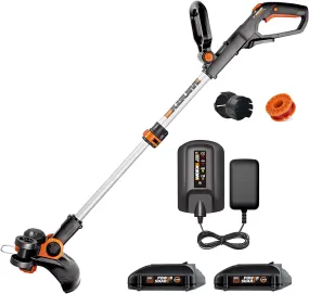 20V 12 Inch Cordless String Trimmer & Edger with Battery & Charger