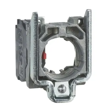 22mm XB4B Harmony Push Button Contact Block, , Single with body/fixing collar, 1 NC