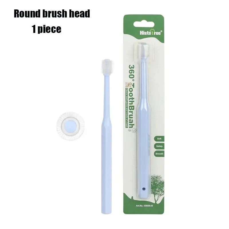 360-Degree Pet Toothbrush for Effective Cleaning