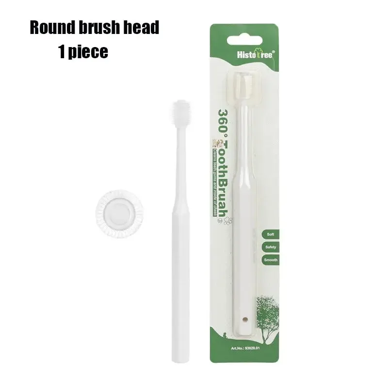 360-Degree Pet Toothbrush for Effective Cleaning