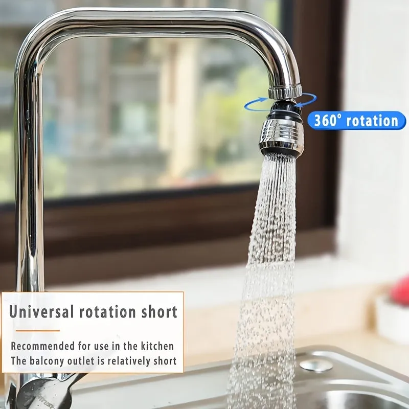 360 Rotatable Faucet Extender with Adjustable Sprayer High Pressure  Water Saving