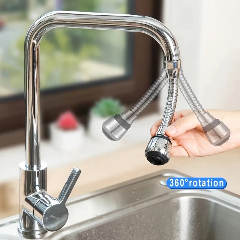 360 Rotatable Faucet Extender with Adjustable Sprayer High Pressure  Water Saving