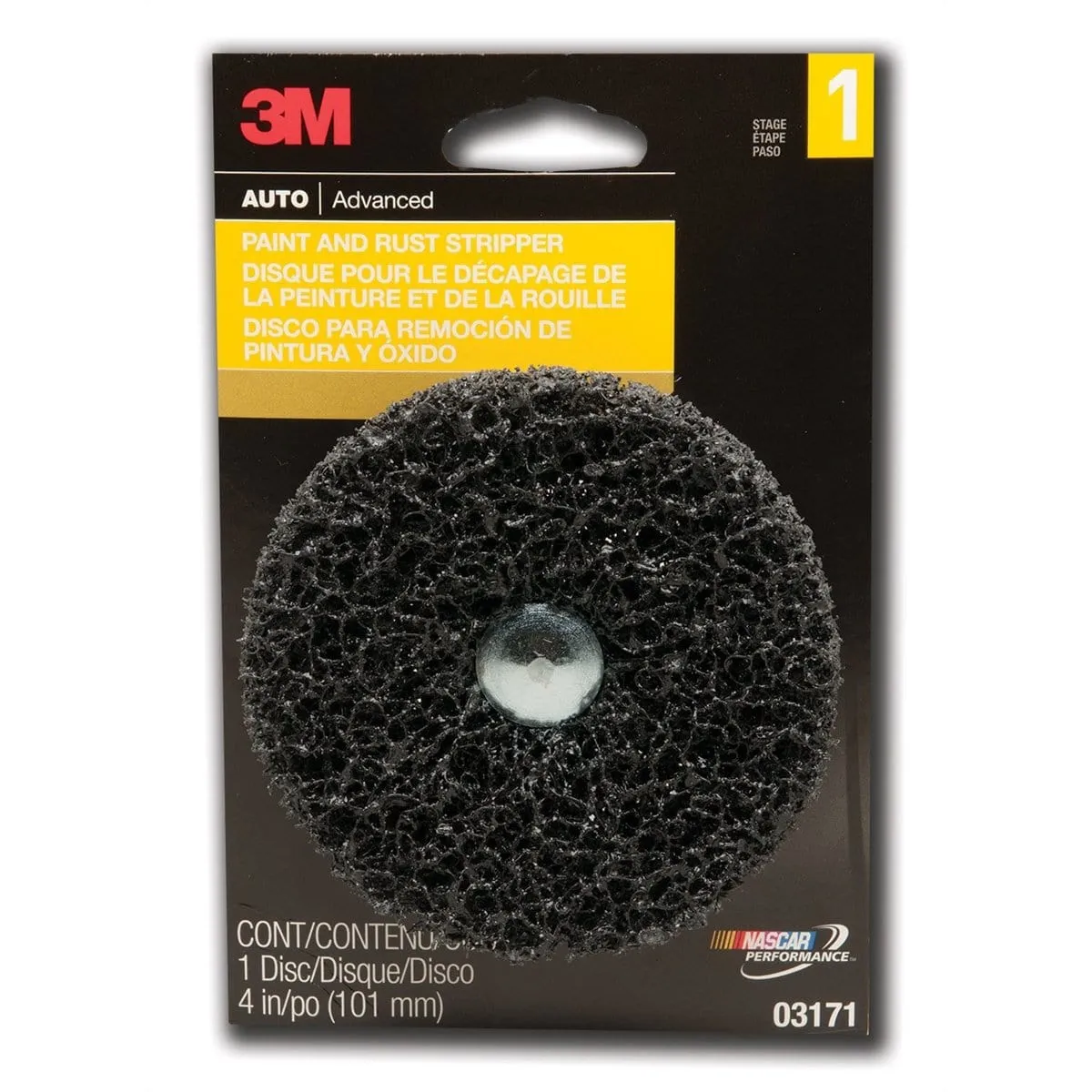 3M 3171 Paint Stripper 4In W/Mandrel