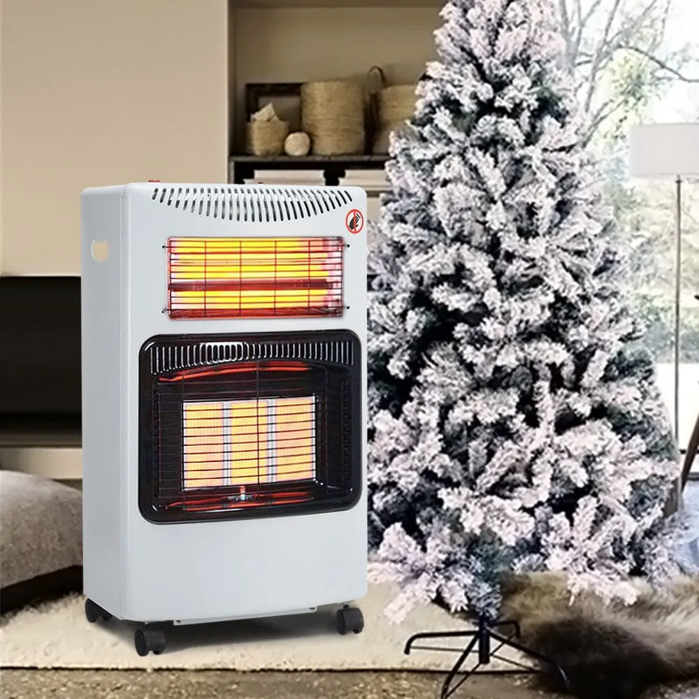 4.2KW Electric and Gas Heater Movable Tank Cabin with Ceramic Infrared Heater