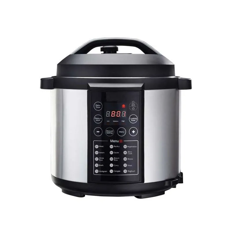 6 Litre Electric Pressure Cooker -Rhep7