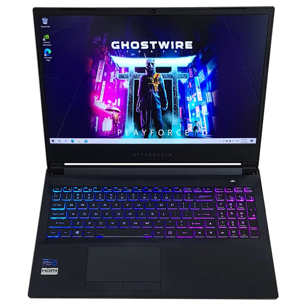 Aftershock Forge 15R (RYZEN 5 3600, RTX 2060, 16GB, 512GB SSD, 15-inch)