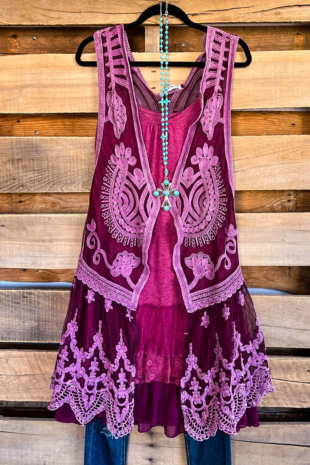 AHB EXCLUSIVE: See My Soul Vest - Plum