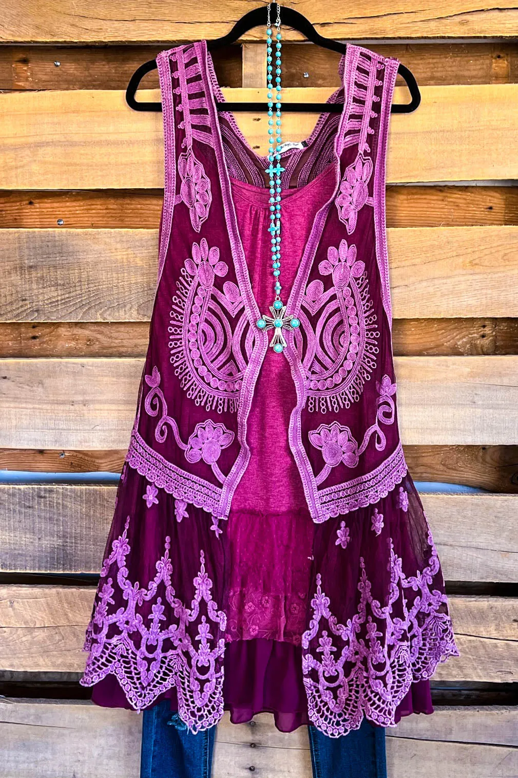 AHB EXCLUSIVE: See My Soul Vest - Plum