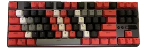 AK-TKL With Flaretech Switches - Blood Demon