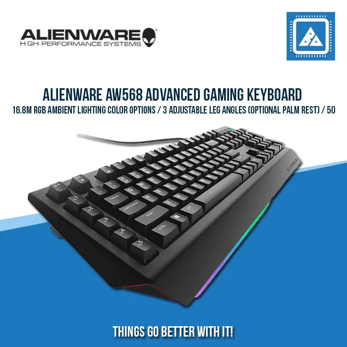 ALIENWARE AW568 ADVANCED GAMING KEYBOARD