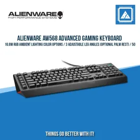 ALIENWARE AW568 ADVANCED GAMING KEYBOARD