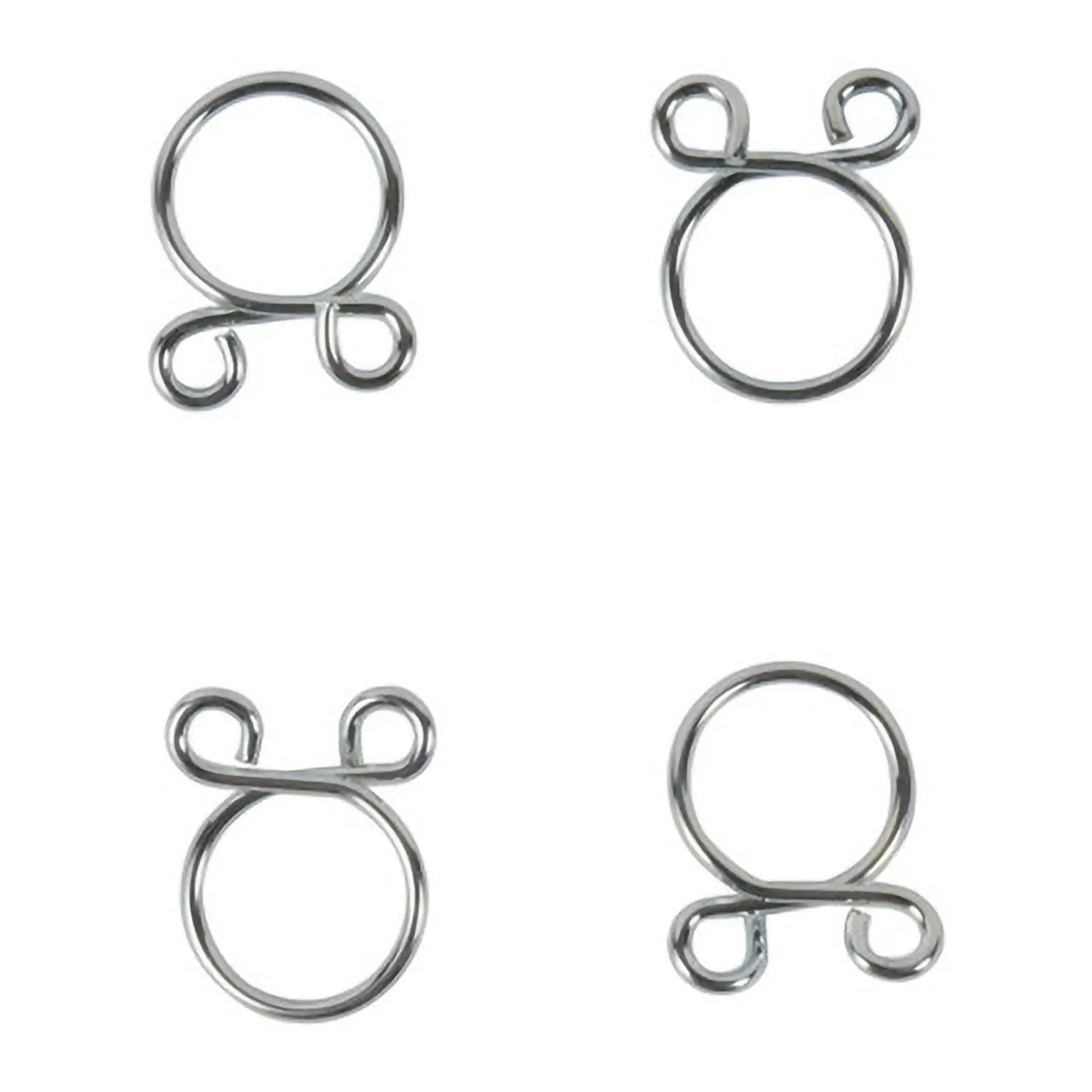 All Balls Racing Fuel Hose Clamp Kit - 9.8mm Wire (4 Pack)