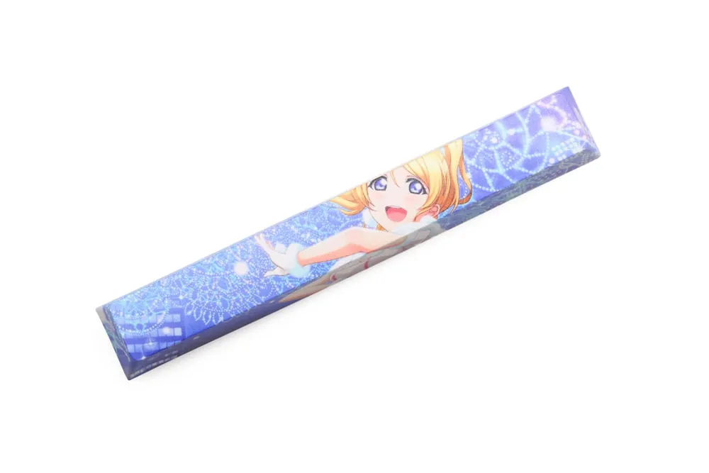 Allover dye subbed Keycap Novelty 6.25u spacebar pbt for keyboard EliAyase Sabe