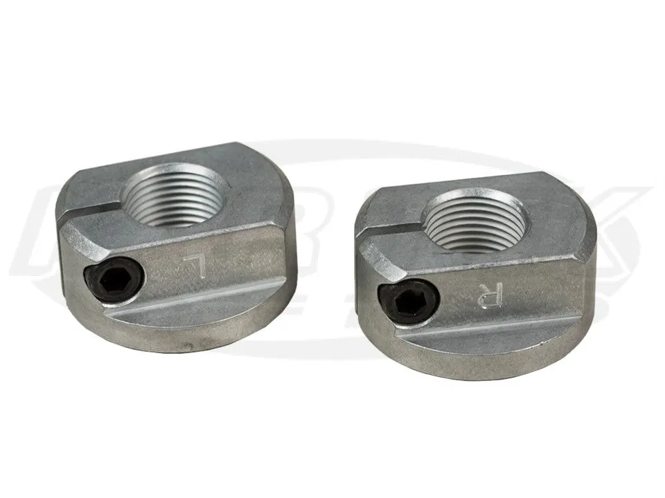 Aluminum Combo & King Kong Spindle Nuts Aluminum, Pair