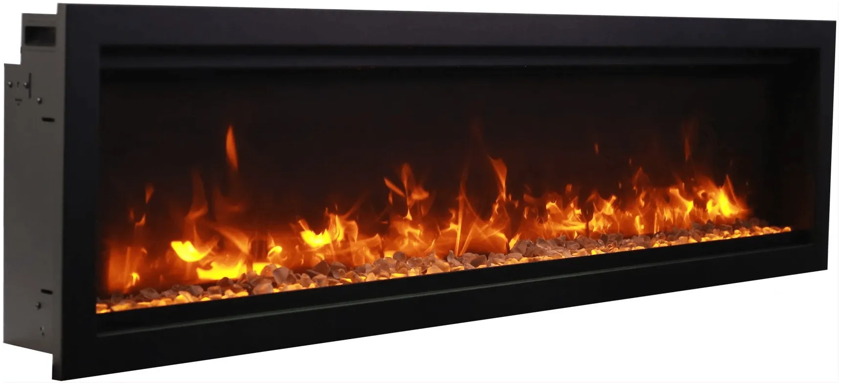 Amantii Symmetry Bespoke 34 Indoor / Outdoor Built-in Electric Fireplace