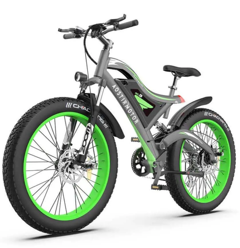 Aostirmotor S18 Fat Tire All Terrain Electric Mountain Bike