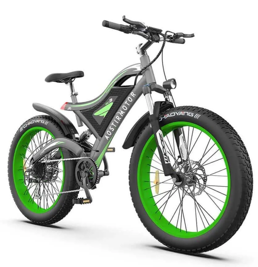 Aostirmotor S18 Fat Tire All Terrain Electric Mountain Bike