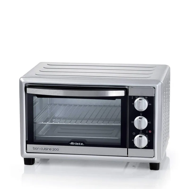 Ariete, Electric Oven, 1380 Watts, 20 L, Double Glass, Silver