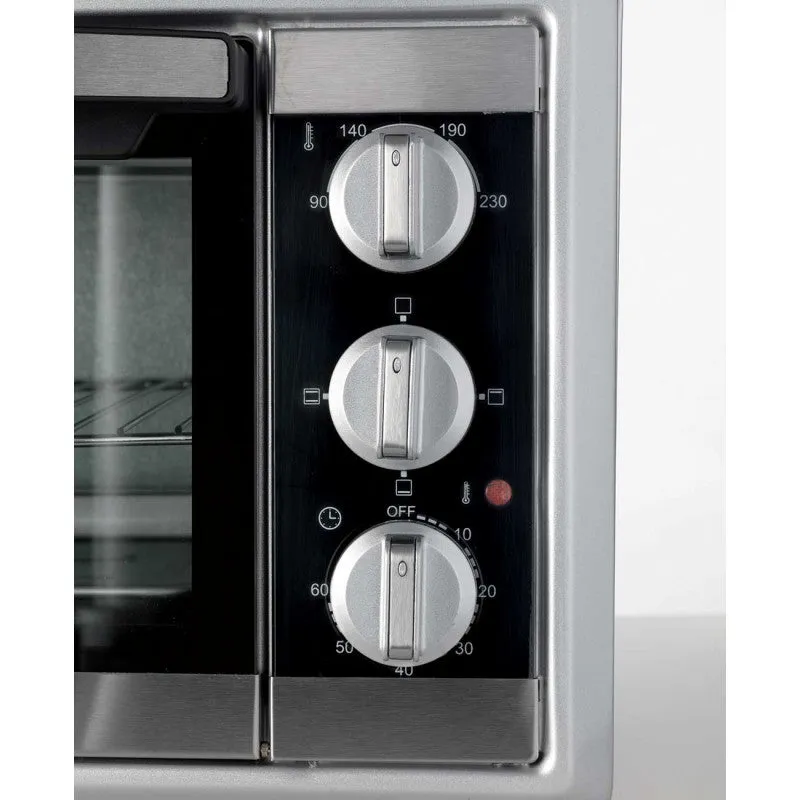 Ariete, Electric Oven, 1380 Watts, 20 L, Double Glass, Silver