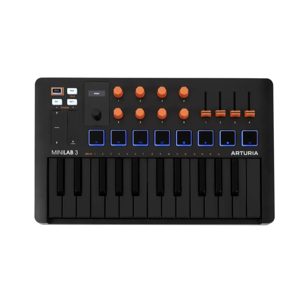 Arturia Minilab 3 25-Note Keyboard - Limited Edition Orange