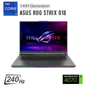 ASUS ROG STRIX G18 G814JIR-N6080 Core i9-14900HX Rtx 4070 240hz RGB Gaming Laptop Offers (Brand New)