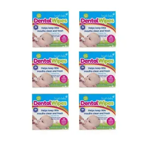 Baby Dental Wipes™ | Baby Gum & Tooth Wipes - 6 Pack