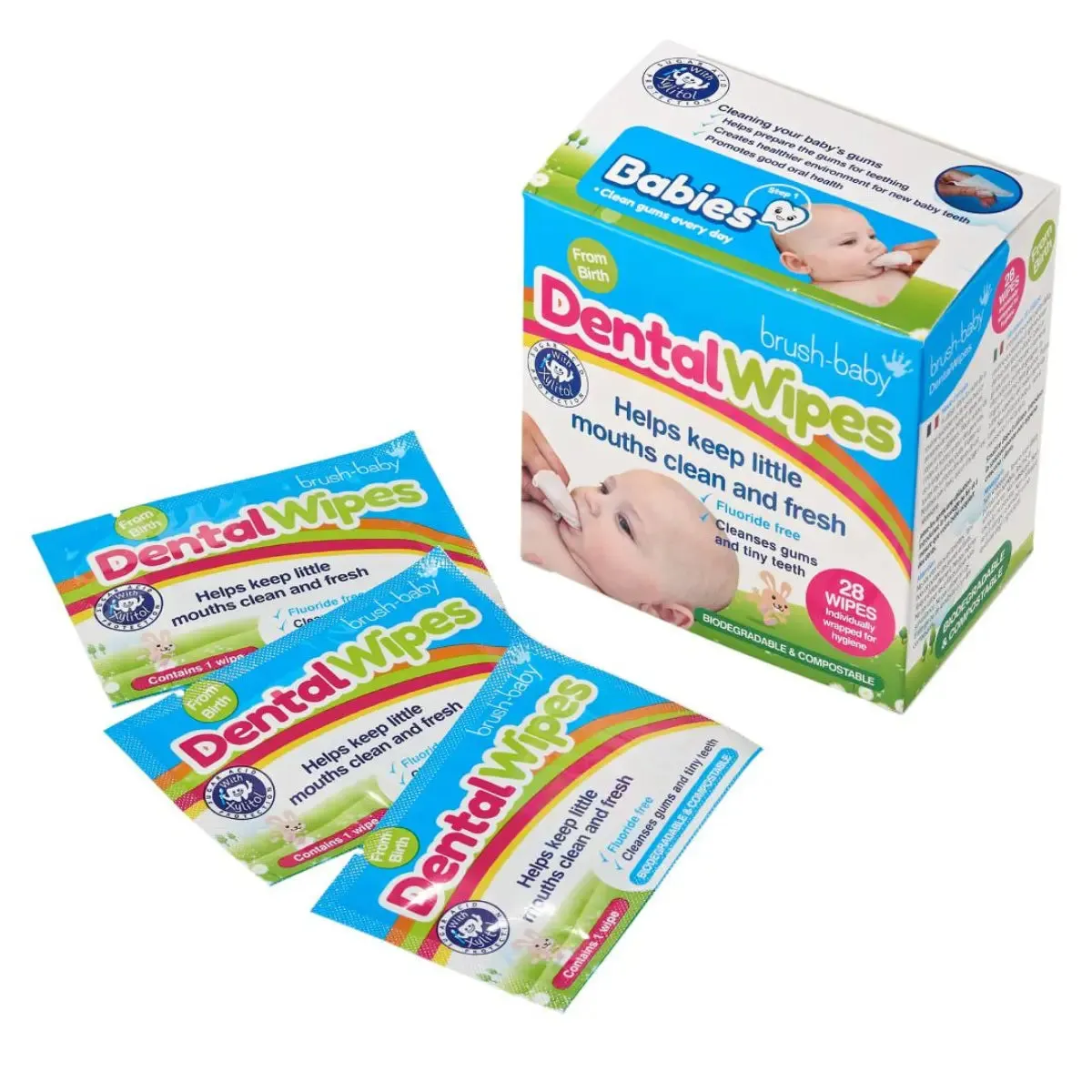 Baby Dental Wipes™ | Baby Gum & Tooth Wipes - 6 Pack