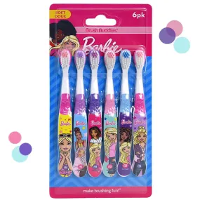 Barbie Soft Toothbrush 6Pk