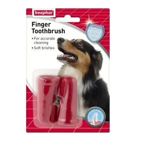 Beaphar Finger Toothbrush 2pk For Cats & Dogs