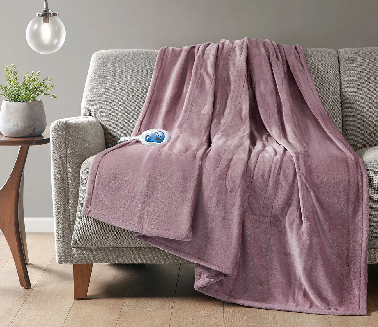 Beautyrest Heated Plush Throw