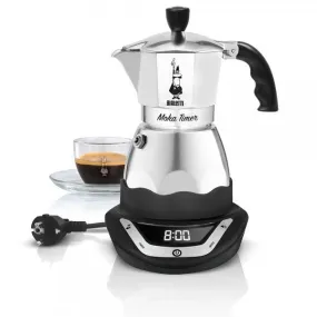 Bialetti Easy Timer 6 Fully-Auto Electric Moka Pot 0.5 L