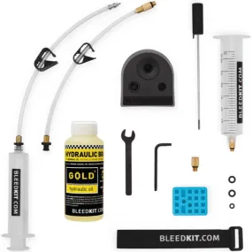 Bleedkit Premium Gold TRP Edition Hydraulic Bleed Kit with Fluid - Tektro/TRP/Shimano