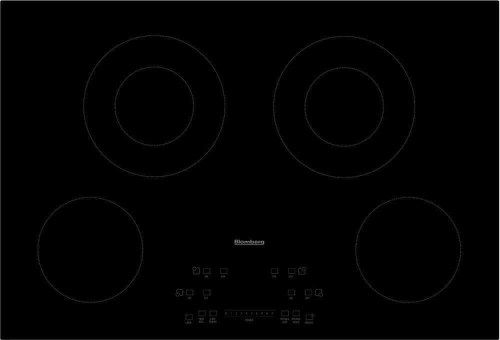 Blomberg Appliances CTE30410 30" Electric Cooktop, 4 Burner, Touch Controls