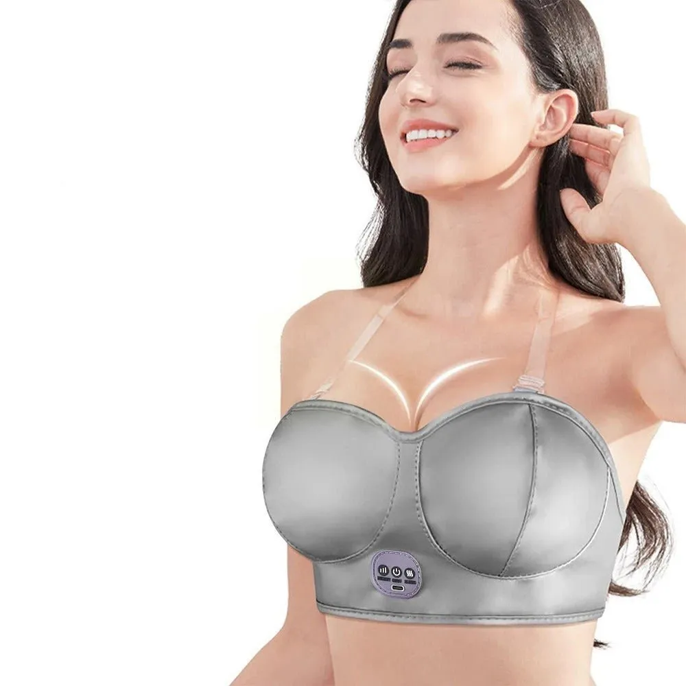 Blossom Up Electric Bust Massager - Electric Breast Massager, Wireless Wearable Bra Chest Massager, Anti Sagging Breast, Breast Enlargement Machine