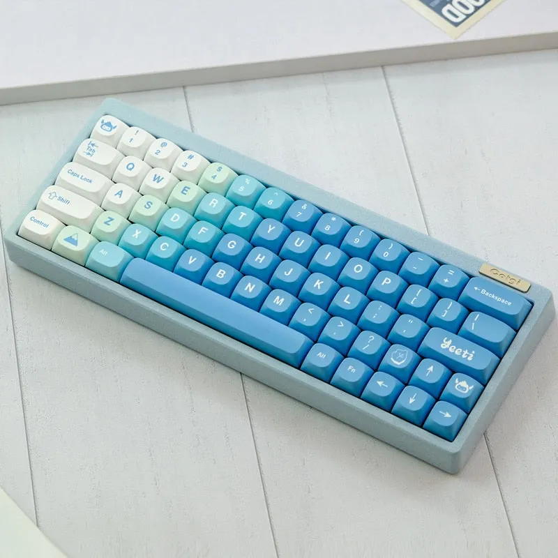 Blue keycaps set