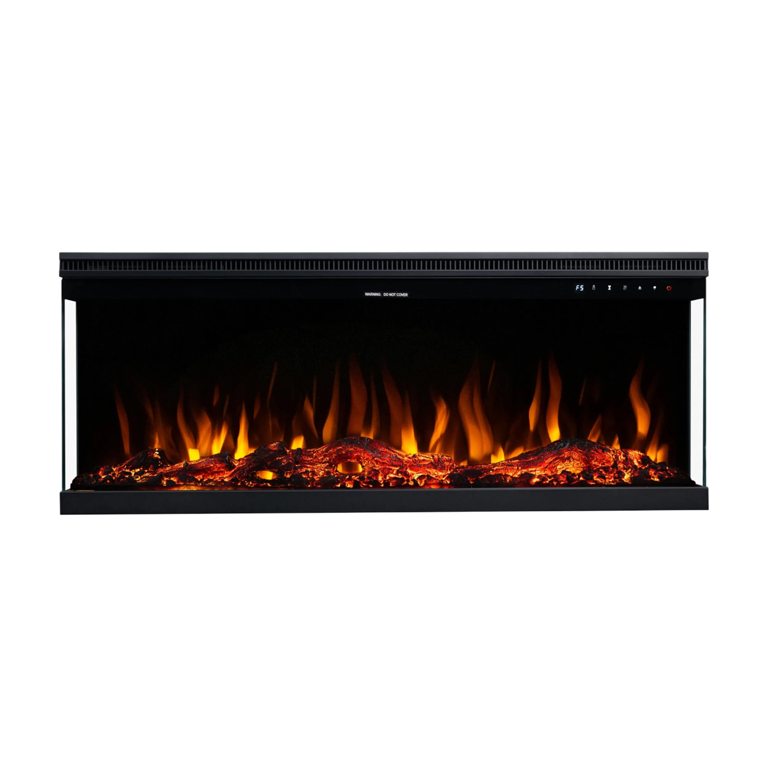 Boston Electric Fireplace 107x20x43cm