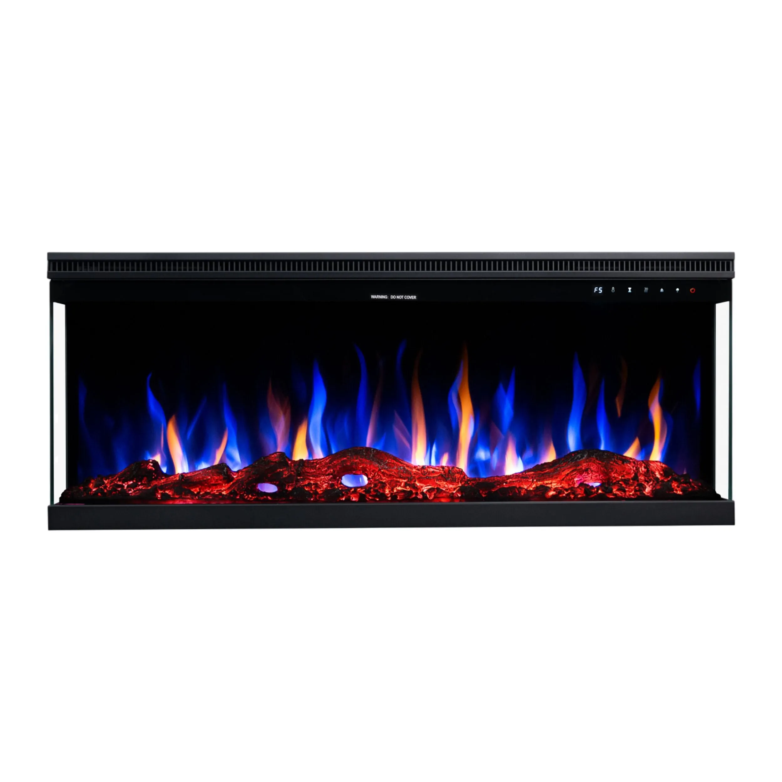 Boston Electric Fireplace 107x20x43cm