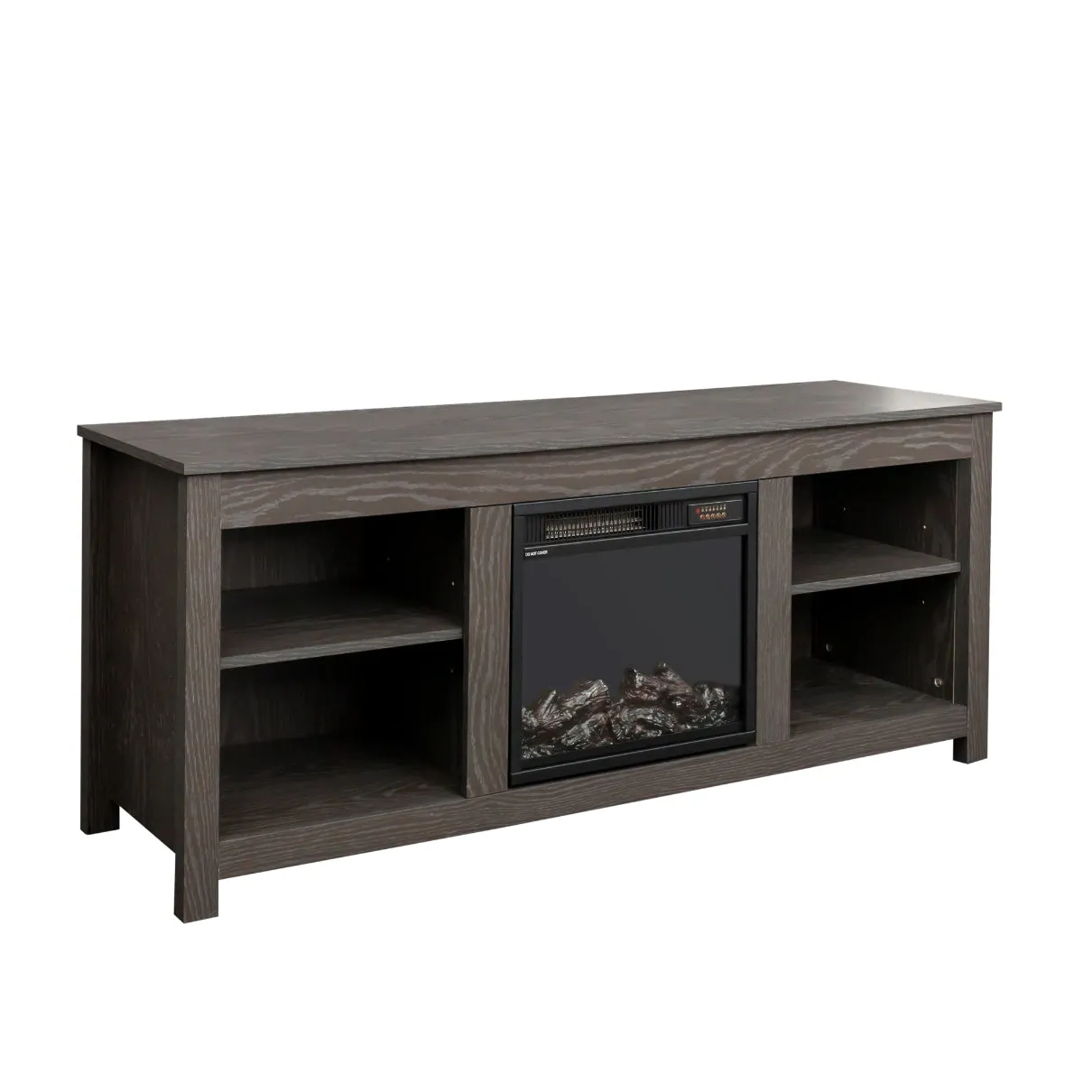 Brenna 64" TV Stand Fireplace with Remote Control and Timer