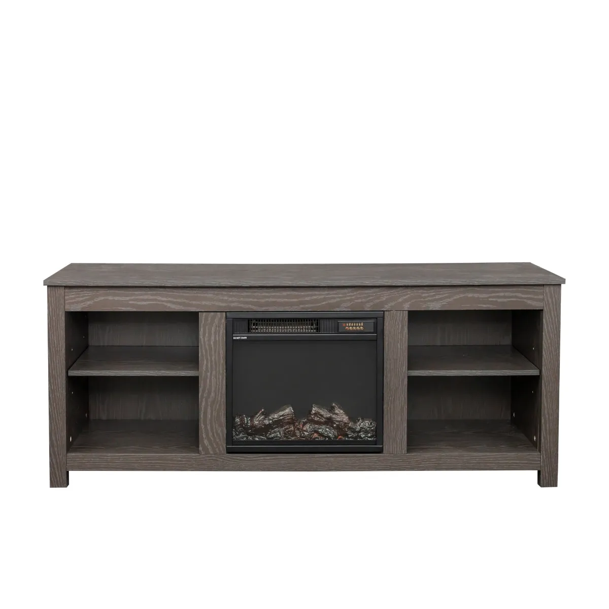 Brenna 64" TV Stand Fireplace with Remote Control and Timer