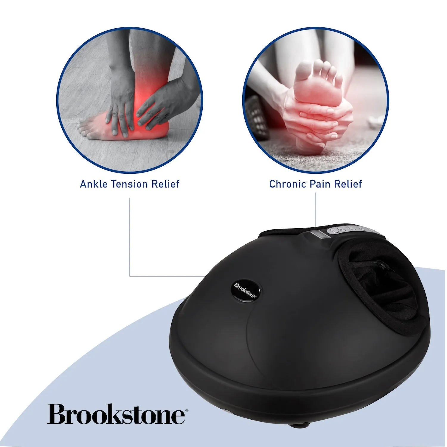 Brookstone 360 Air Pressure Foot Massager