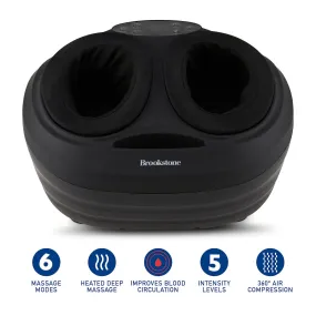 Brookstone Shiatsu Foot Massager with Heat & Air Compression