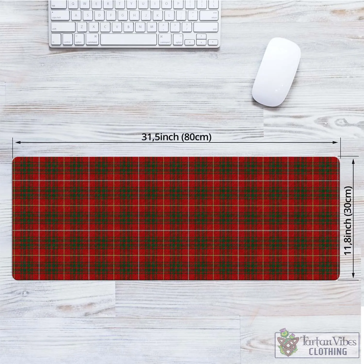 Bruce Tartan Mouse Pad