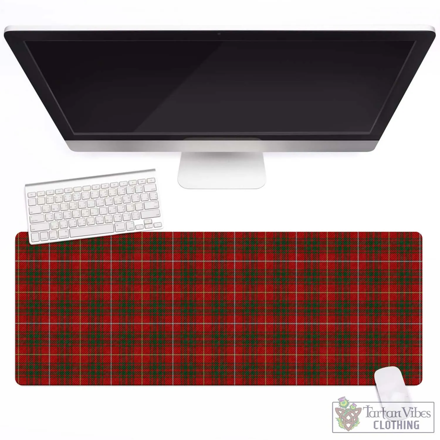 Bruce Tartan Mouse Pad