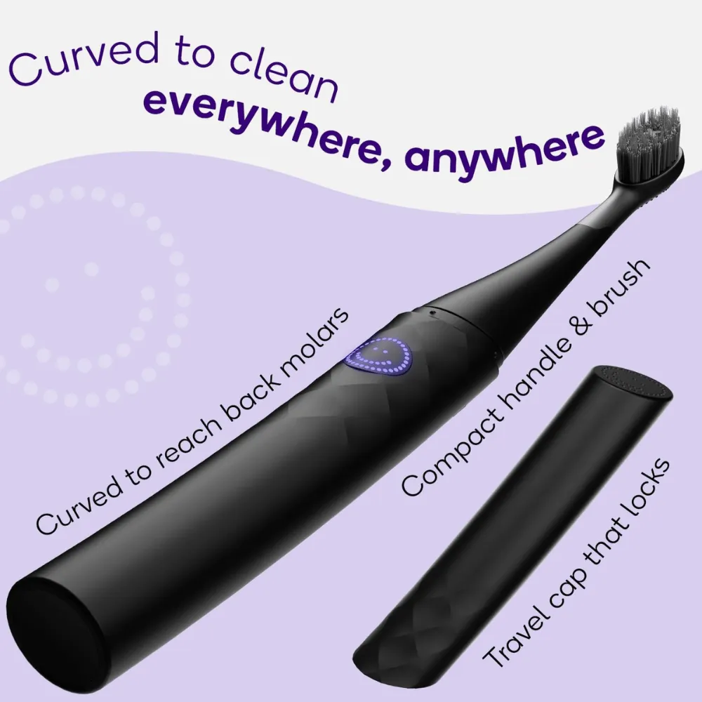 Burst Curve Sonic Toothbrush - Black