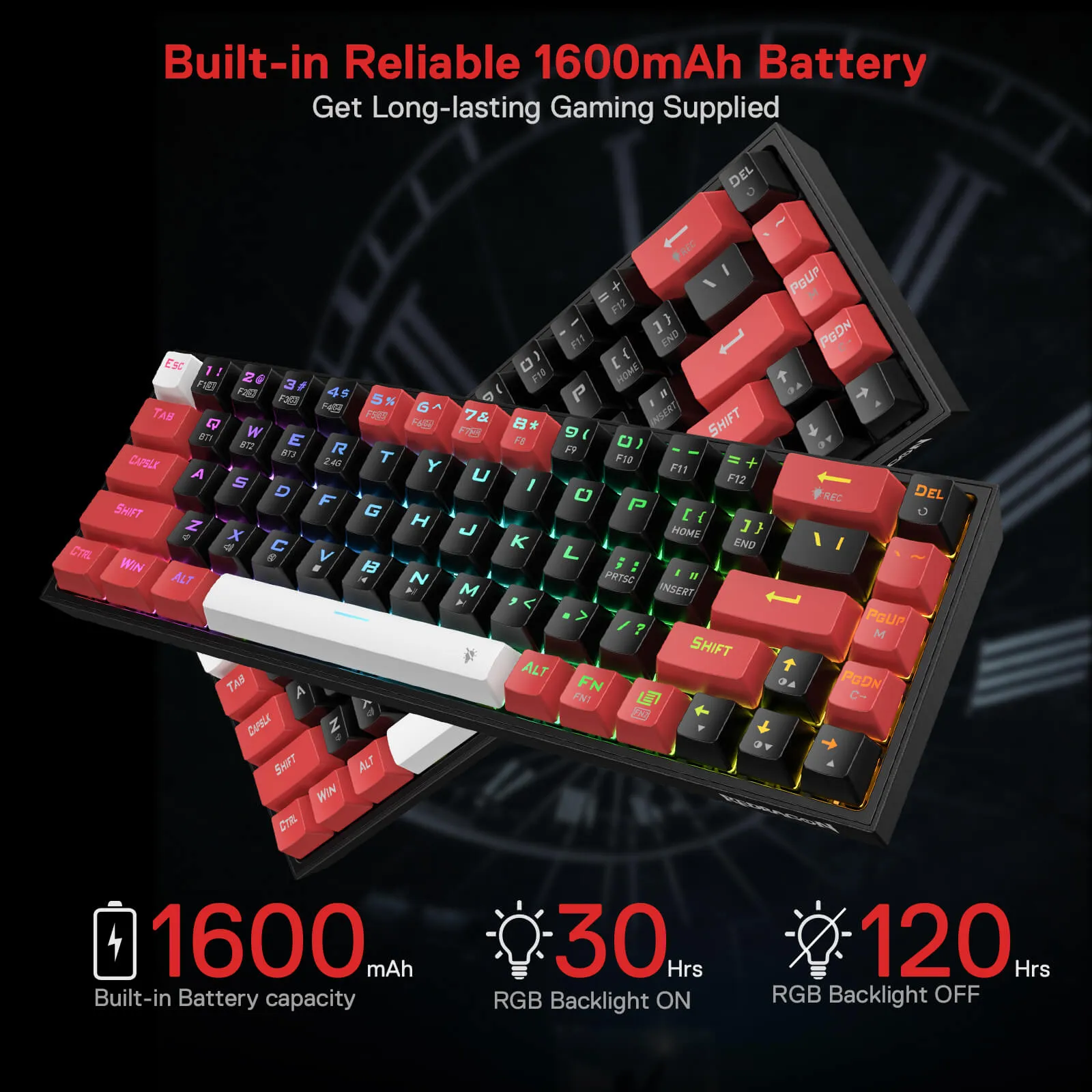 CASTOR K631 PRO 65% Wireless RGB Gaming Keyboard