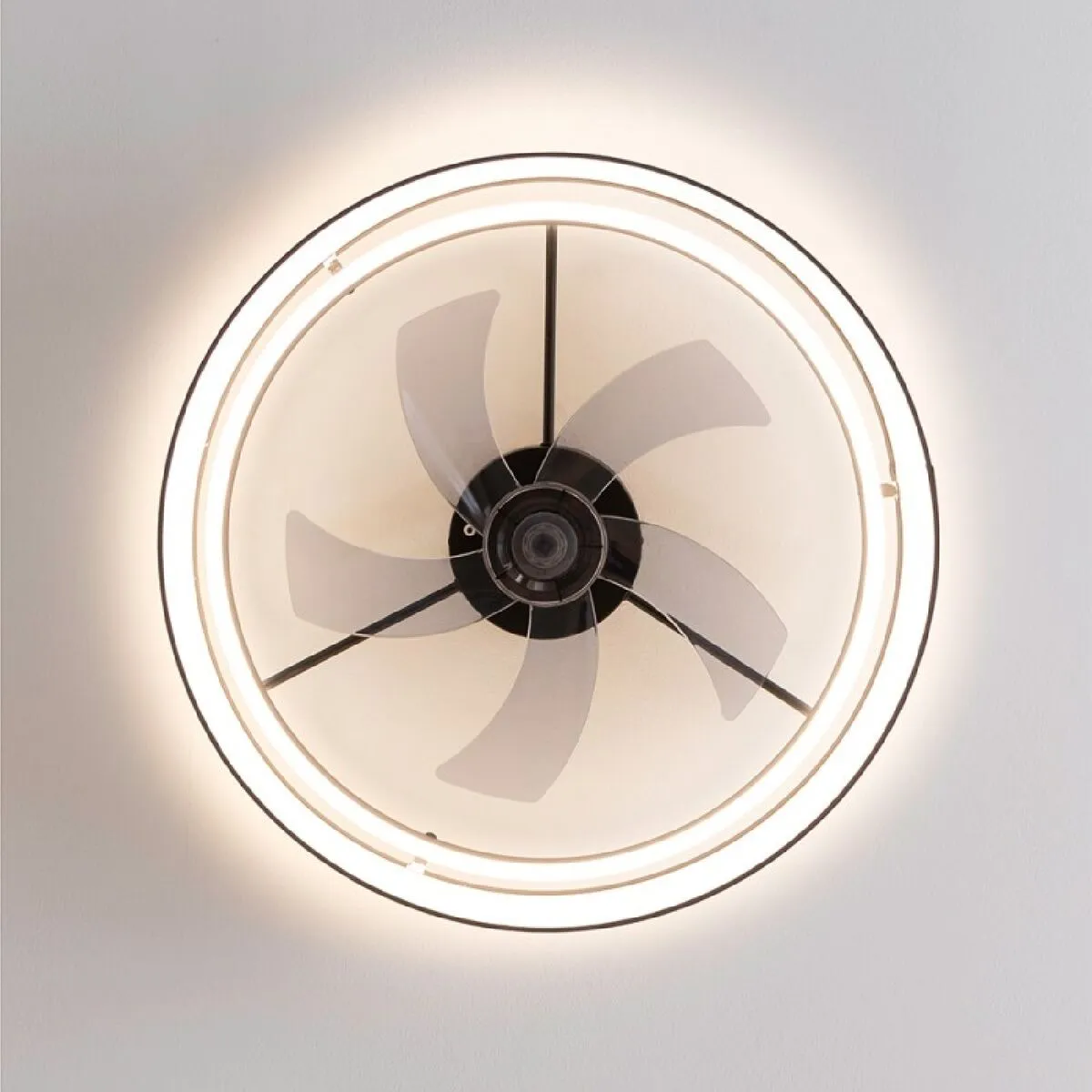 Ceiling Fan with Light Cecotec EnergySilence LampAero 650 Black 20 W 45 W