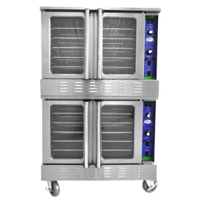 Chef AAA - KF-DDCOE-208, Commercial Double Deck Convection Oven Electric 208V